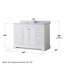 Ensemble de meuble-lavabo simple 48 po avec miroir Avery-41604540-80214059