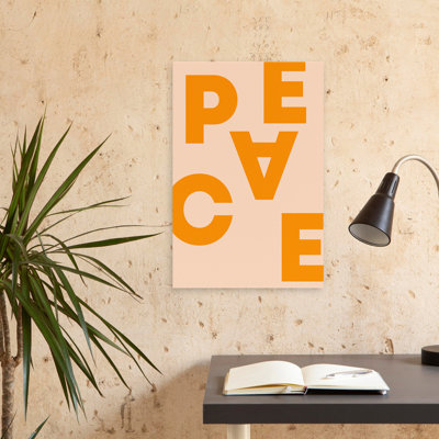 Peace - Inspirational Design, Type Signs Art