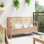 Solid Wood Outdoor Bench-442552850