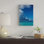 « clouds over the pacific ocean bora bora society », « french polynésie iii », reproduction de photo sur toile