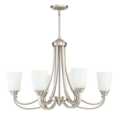 Colfax Glass Semi Flush Mount
