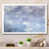 Toile blanche avec cadre photo