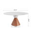 Table de salle à manger moderne en pierre frittée avec base conique-2095830472-2095830517