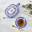 Théière italienne bleue Spode 2,5 pt
