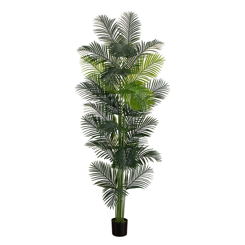 108'' Faux Palm Tree in Pot Liner
