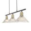 Chantle 3 - Light Antique Brass Pendant