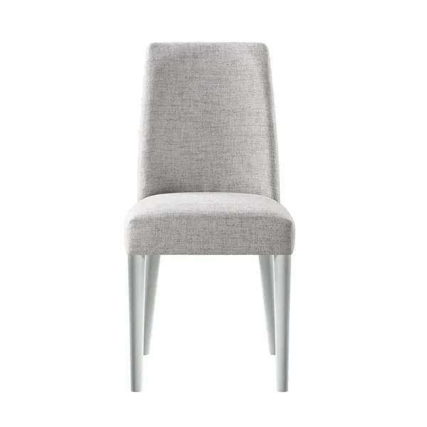 Chaise Taylor avec pieds gris et tissu gris, Gris