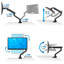Height Adjustable Universal Desk Mount