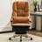 Double Layered Upholstered Executive Chairs with Footrest-1349653446