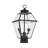 Arelene Stained Glass Beveled and Transparent Lantern Head Post Lantern-288748200