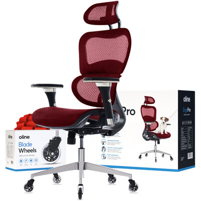 Fauteuil de bureau ergonomique avec roulettes ErgoPro
