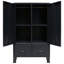 Evie Wardrobe Metal Industrial Style-42349980