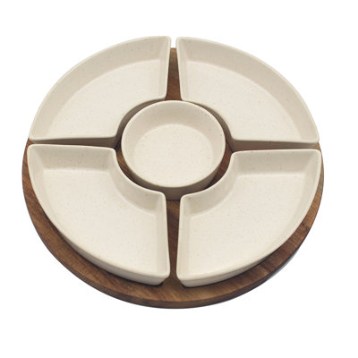 Metro Lane Barsaga Ceramic Divided Serving Dish
