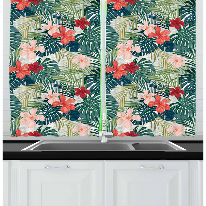 Pointed Kitchen Curtain