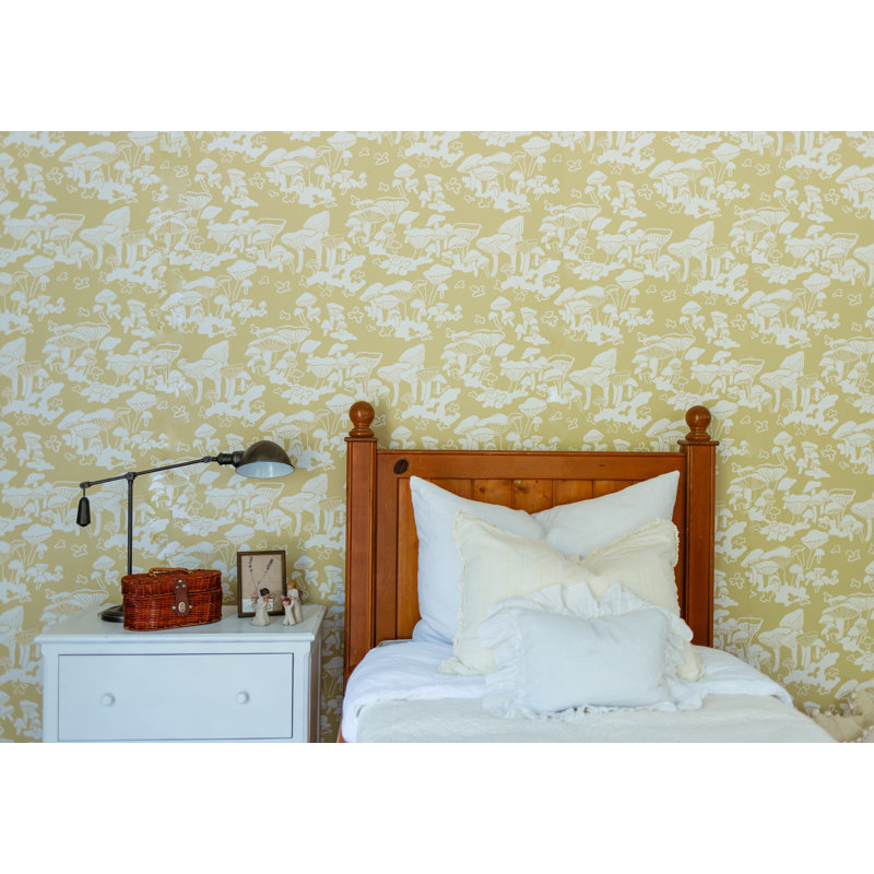 Floral Wallpaper by Kate And Kasey, Non-Pasted
