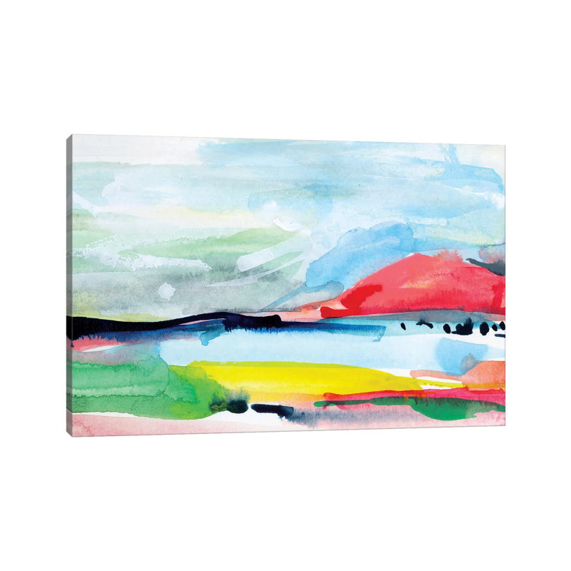 Colorful Home by Joy Ting - Wrapped Canvas Gallery-Wrapped Canvas Giclée, 66.04 cm H x 101.6cm W