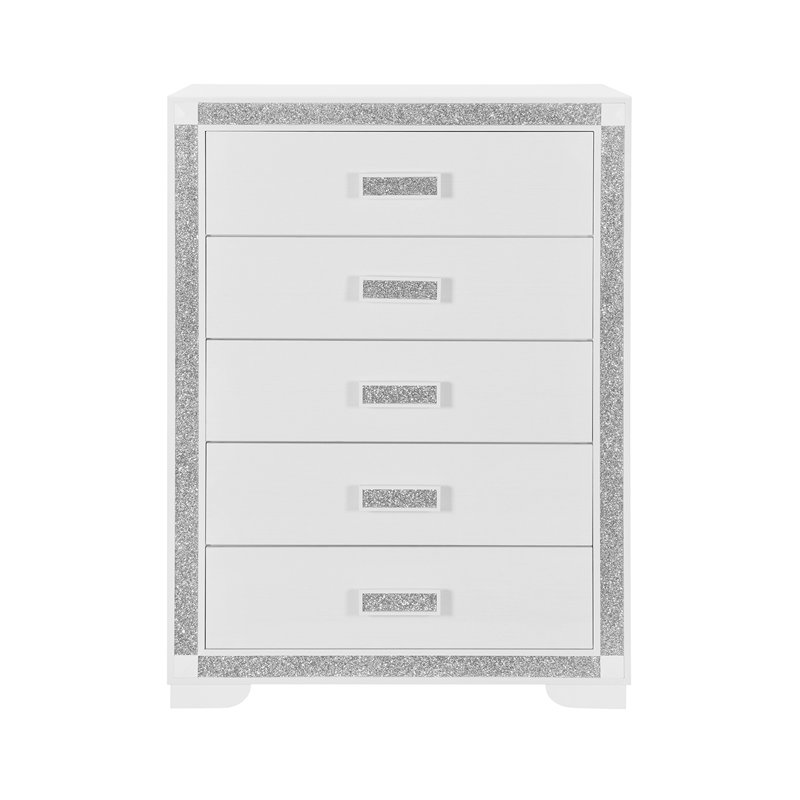 Commode blanche Soulmarie