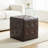 Delinda Faux Leather Ottoman-23971339