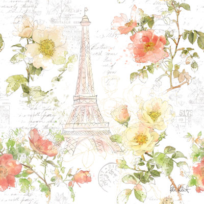Paris Step 01 - Wrapped Canvas Painting