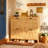 Shoe Cabinet With 4 Flip Drawers-1247092152
