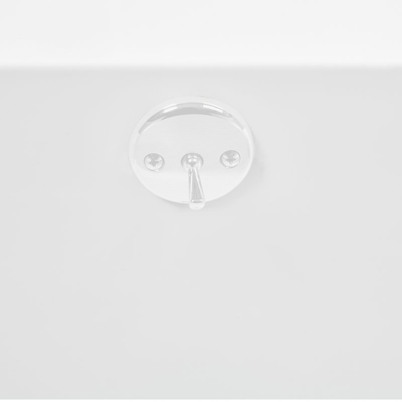 66'' x 34'' Acrylic Soaking Drop-In Bathtub, Drain Included, Glossy White