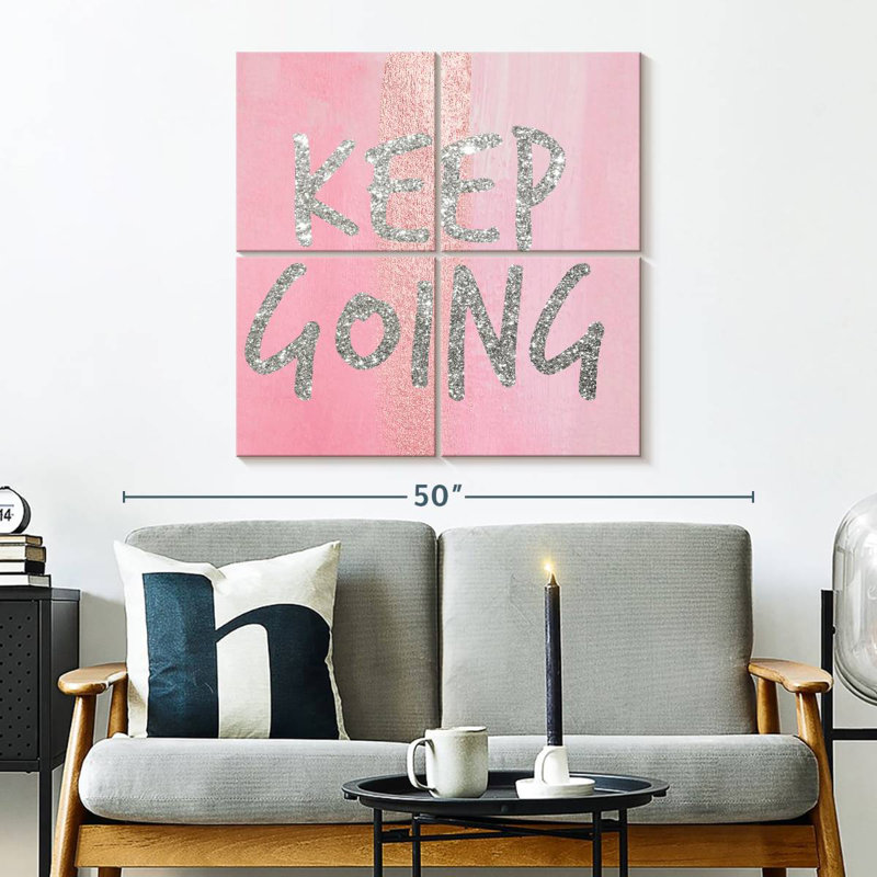 Tergel Keep Going III, 32" H x 32" W