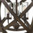 Carson 3-Light 12V LED Outdoor Orb Pendant, Vintage Iron