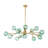 Burness 15 - Light Sputnik Modern Linear Modern Glass Bubble Dining Chandelier-1887165905