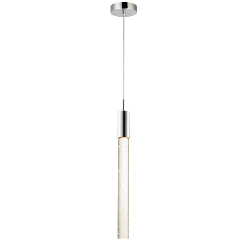 Senn 1 - Light Polished Chrome LED Single Pendant
