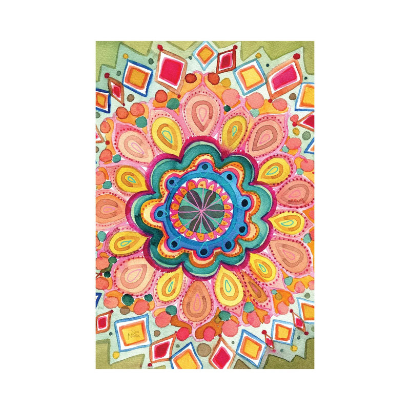 So Boho 1 Piece Wrapped Canvas Painting, 66.04 cm H x 45.72 cm W x 3.175 cm D
