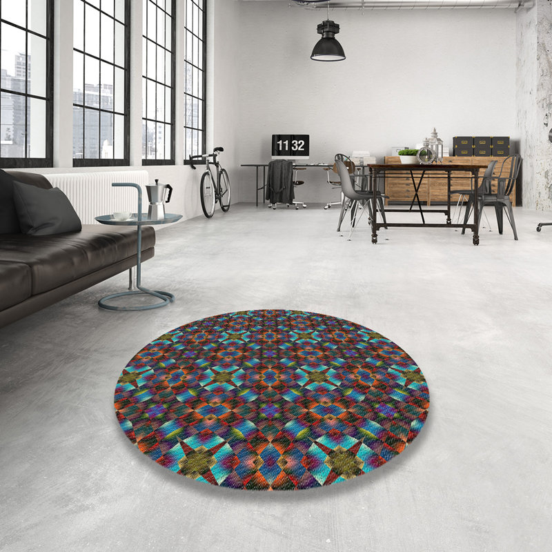 Indoor Rug, Round 3'