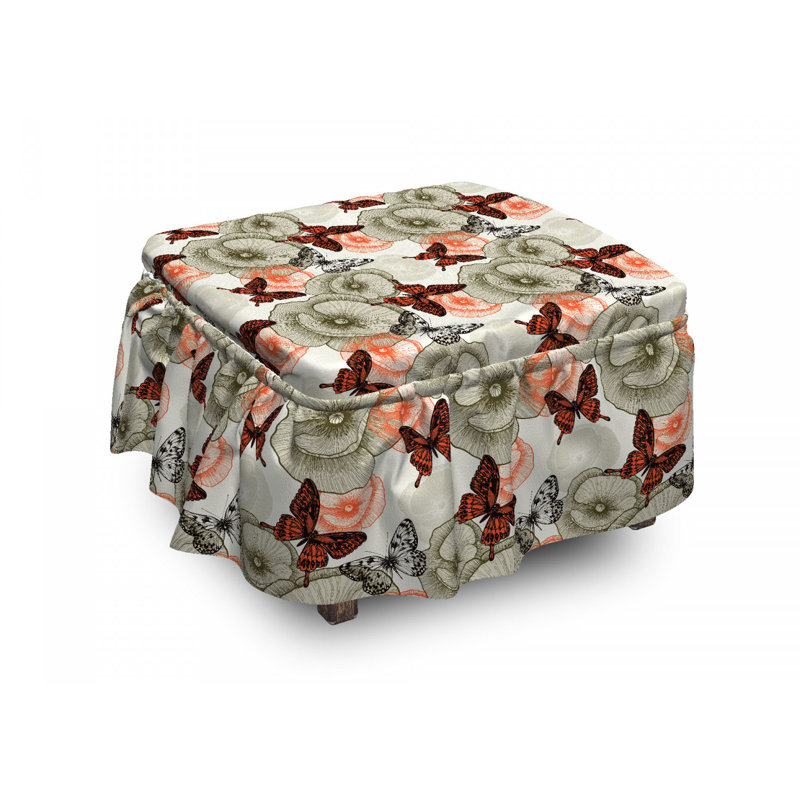 Housse pour repose-piedss et papillonss