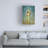 Wrapped Canvas Wall Art - Hendy Mp 'Hallo' Wall Art for Living Room, Bedroom, or Office Décor  - 22x32