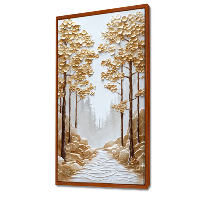 «Gold», impression sur toile