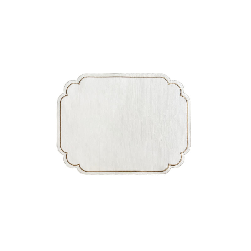 Lane Set of 2 Placemats, Ivory Almond