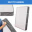 Housse pour matelas pour le déplacement et le rangement, housse de protection pour matelas robuste, sacs de rangement pour matelas imperméables, polyuréthane, résistant aux déchirures, simple / double-1679754386