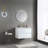 30'' Wall Mounted Single Bathroom Vanity with Sink-49318058