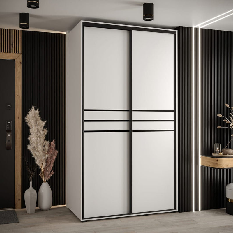 Cannes X 2 Door Steel Wardrobe