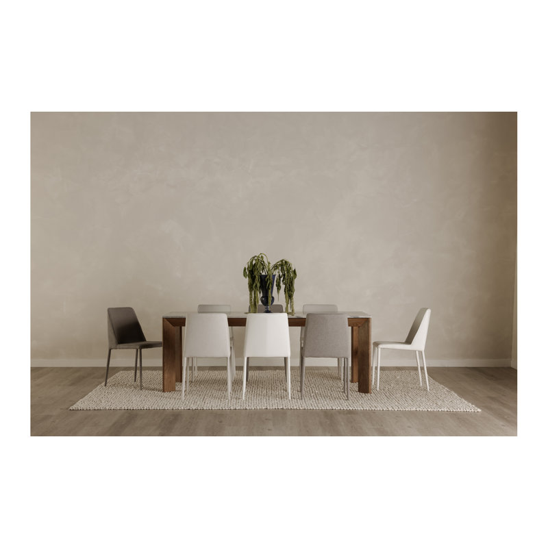 Winnie Dining Table, Gray, 38" W x 80" L