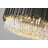 12-Light Black chandelier with clear crystals-181847044-181112863