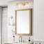 Éclairage pour meuble-lavabo 3 lumières or 23 po avec abat-jour en verre martelé transparent-1949396177-1970345364