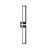 Bordo 1 Light Sconce in Black-587069065