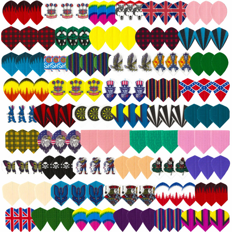 Nylon Assorted Flights Dart