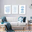 3 Piece Wrapped Canvas Print