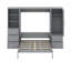 Grand lit escamotable avec tiroirs-711473398