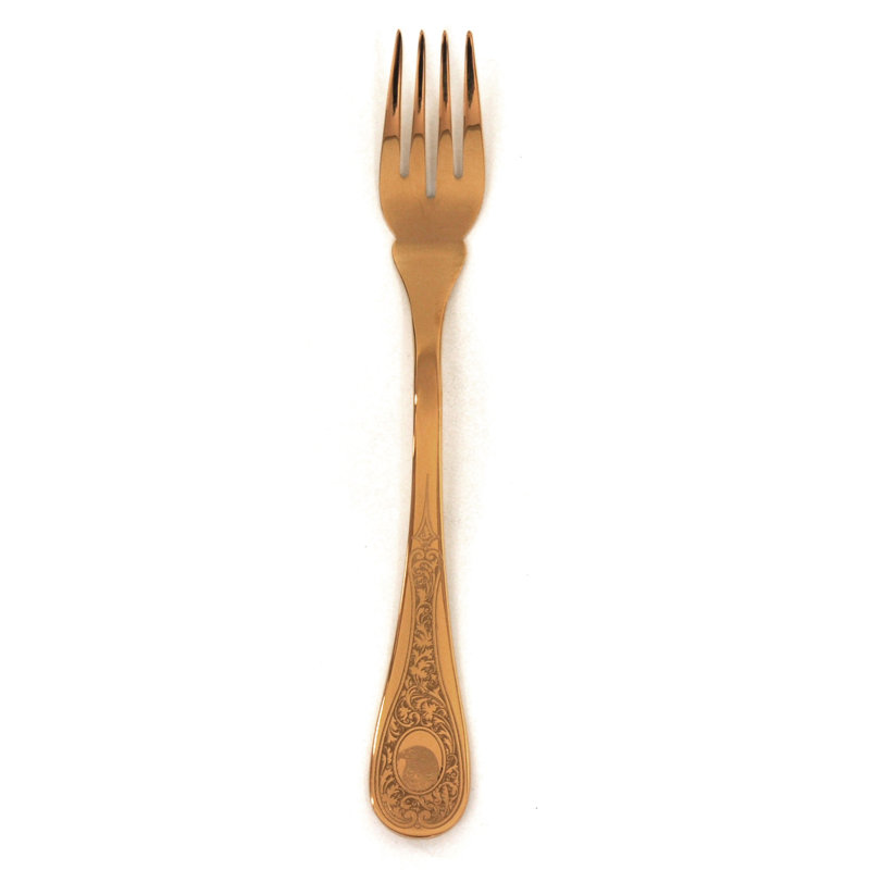 Diana Stainless Steel Dinner Fork, Bronzo