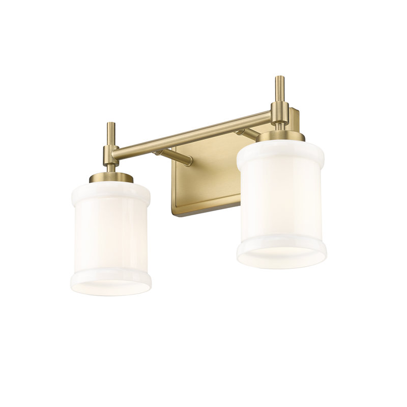 Cadoc 2 Light Vanity, Gold