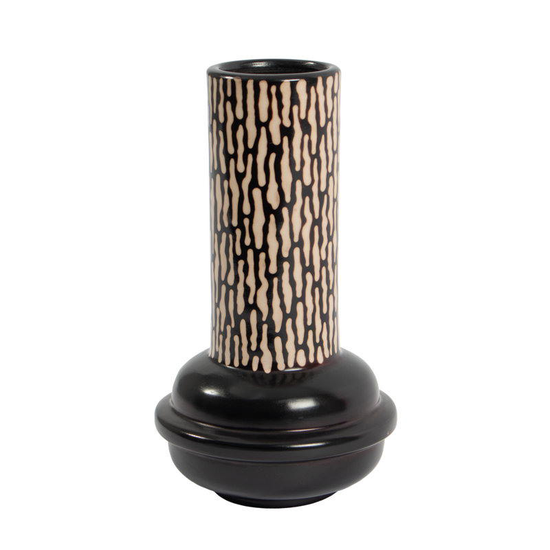 Vase Ofelia - noir moyen