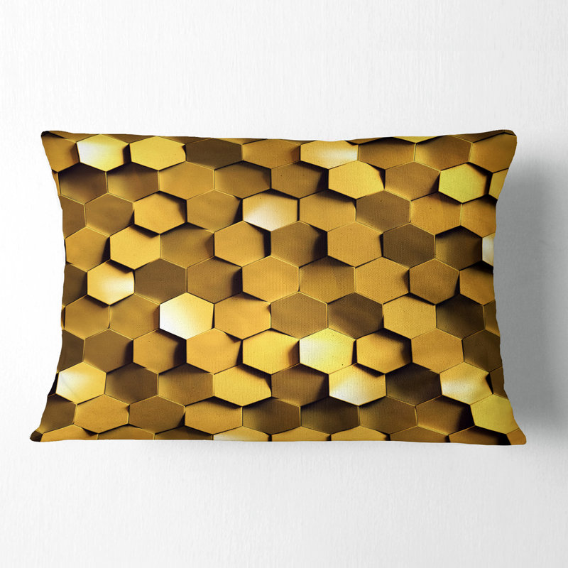 Coussin lombaire abstrait