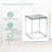Ingetrud Glass Top Nesting Tables